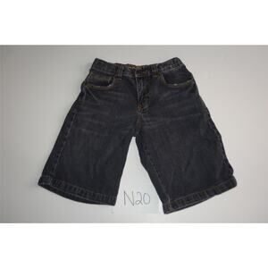 Wrangler Black Jean Shorts Size 10 R Loose Fit Boys -0813N20